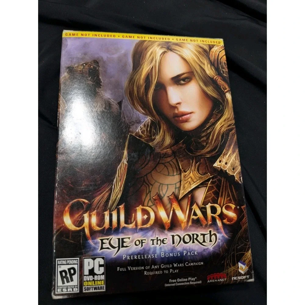 Guild Wars‎ Eye of the North Prerelease Bonus Pack PC 2007 Big Box & Inserts